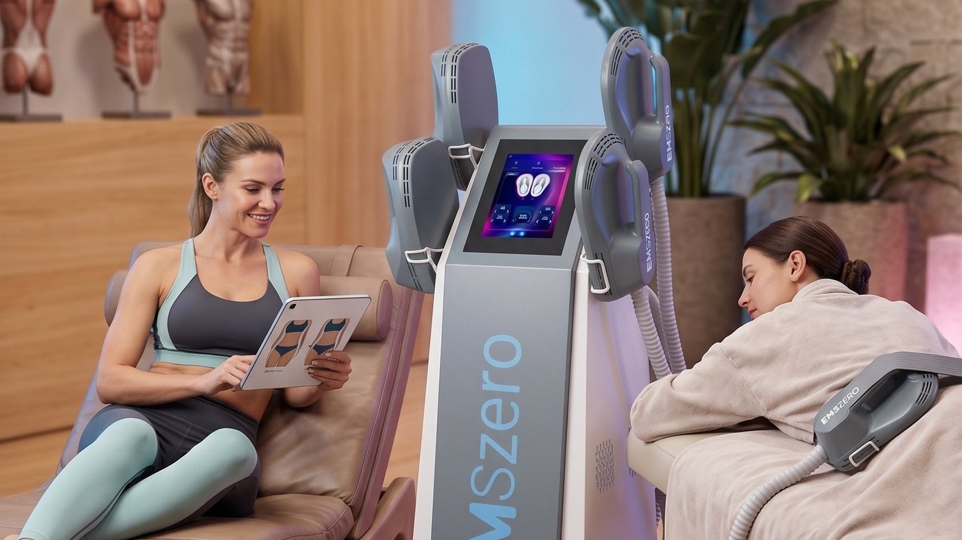 Sesión de tonificación con tecnología EMSzero